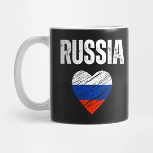 Russia flag, russian flag Mug